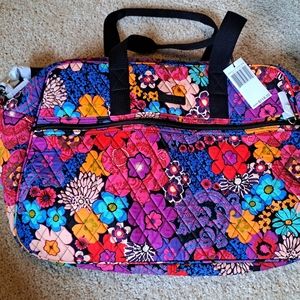 Vera Bradley medium traveler bag